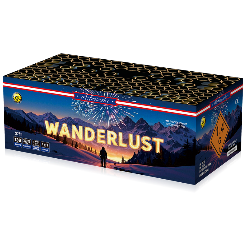 Wanderlust 139 طلقات مركب كعكة ZF2511 صورة