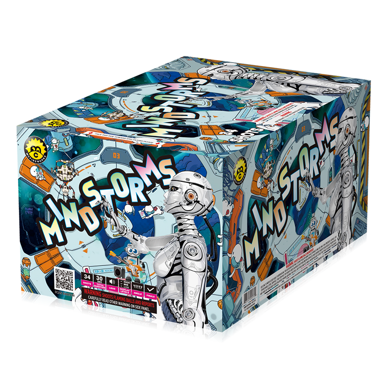 MindStorm 34 طلقات 500 جرام كعكة MC570
