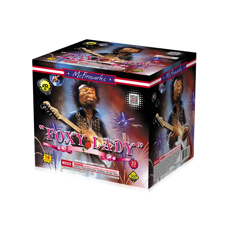 "Foxy Lady" 16 طلقات 500g كعكة MC533