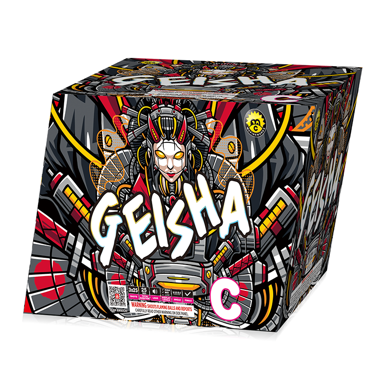 Geisha 25 طلقات 500g كعكة التشويش MC579