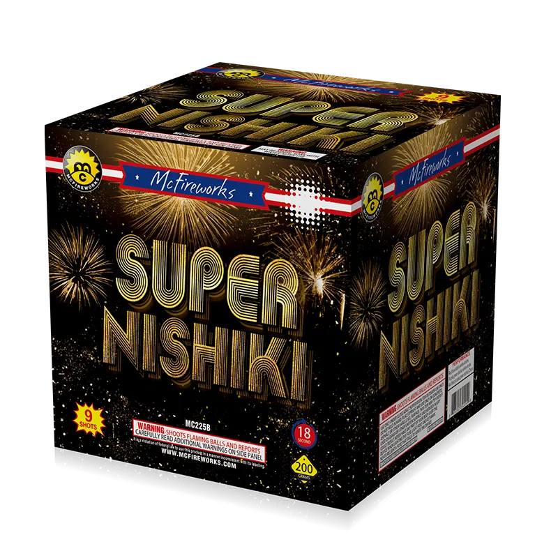 Super Nishiki 9 طلقات 200 جم كعكة MC225B