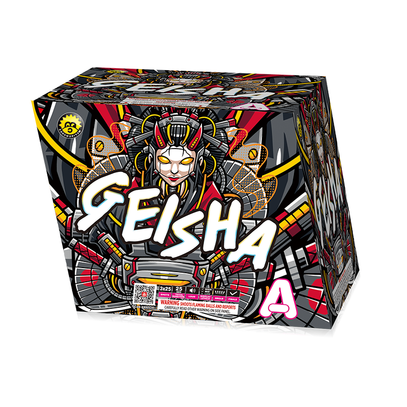 Geisha 25 طلقات 500g كعكة التشويش MC579