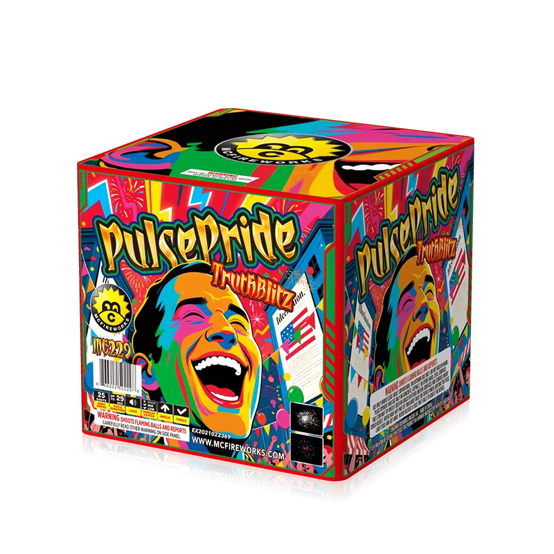 Pulsepride Truthblitz 25 طلقات 200g كعكة التشويش MC229B