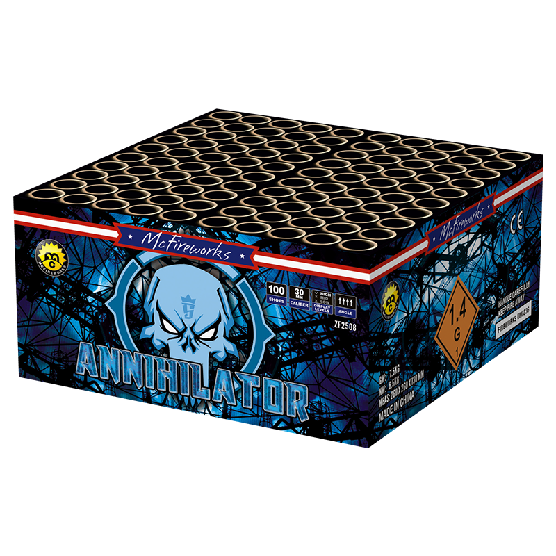 innihilator 100 طلقات مركب كعكة ZF2508