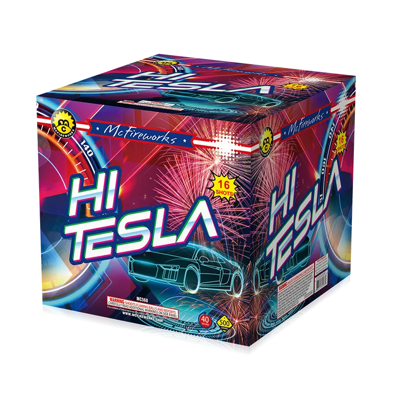 مرحبًا Tesla 16 طلقات 500g كعكة MC568