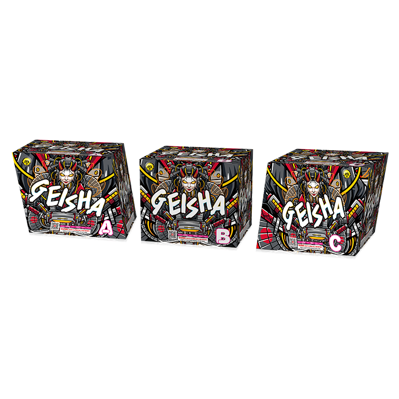 Geisha 25 طلقات 500g كعكة التشويش MC579